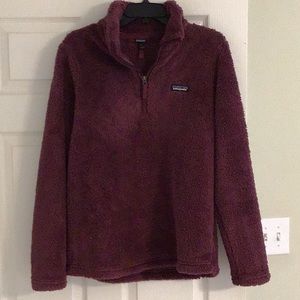 Patagonia Burgandy Fleece